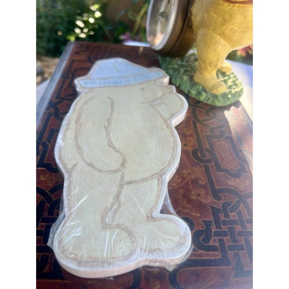 Y2K 1998 Classic Winnie the Pooh Paper Note Pad sealed Disney Michel & Co.
